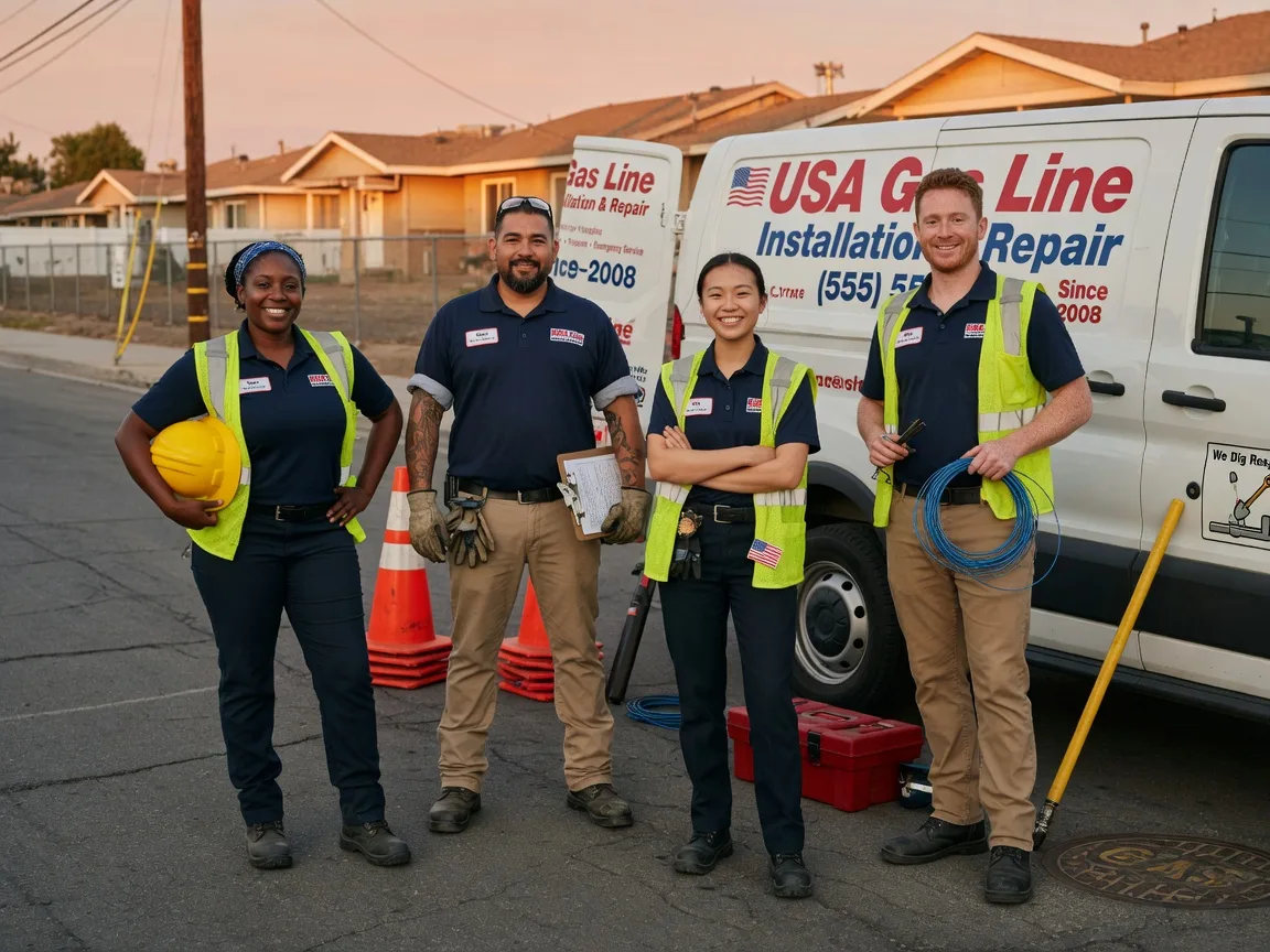 Gas Line Installation company in Krakow, WI